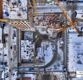 Ход строительства дома 1 в ЖК Citatum -