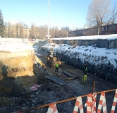 Ход строительства дома 19, секции 4,5 (2 этап) в ЖК Притяжение -