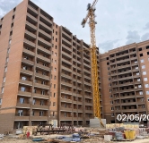 Ход строительства дома 26 в ЖК По ул. Шашина -