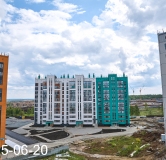 Ход строительства дома 7 в ЖК Конфетти -