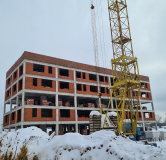 Ход строительства дома 7 в ЖК 5 Баллов Парк Эко Кварталов -