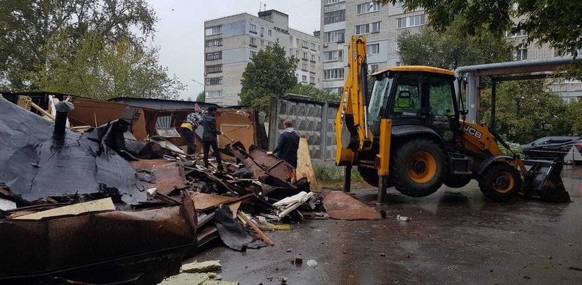 Незаконно построенное кафе снесли в Канавинском районе - фото 1