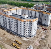 Ход строительства дома № 9 в ЖК Ясный -