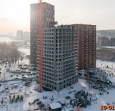 Ход строительства дома корпус 6 в ЖК Утес -