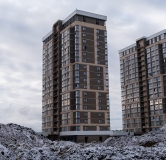 Ход строительства дома Литер 14 в МКР Родные просторы -