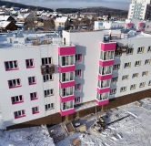 Ход строительства дома 11-3 в ЖК Радужный -