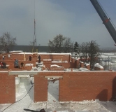 Ход строительства дома 115 в ЖК Цветники -