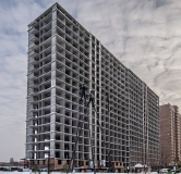 Ход строительства дома 9 в ЖК Новые Горизонты -