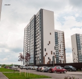 Ход строительства дома 1, секции А,Б,В в ЖК Новая Дема -