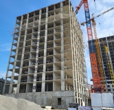 Ход строительства дома 2 в ЖК Wellart City -