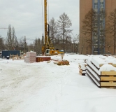 Ход строительства дома 3 в ЖК Наука и искусство -