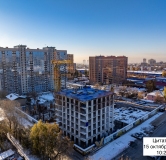 Ход строительства дома 1 в ЖК Citatum -