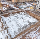 Ход строительства дома 8.1 в ЖК Остров на Норильской -