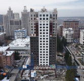 Ход строительства дома 1 в ЖК Оскар -