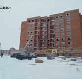 Ход строительства дома поз. Л5.2 в ЖК Ёлки Парк (Elky Park) -