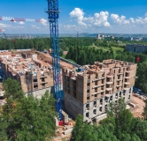 Ход строительства дома 5/1, 1 этап в ЖК Вита-парк -