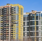 Ход строительства дома 1.3 в ЖК Трилогия -