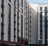 Ход строительства дома 19/1 в ЖК 19/56. Кварталы Телецентра -