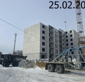 Ход строительства дома 2.1, 1 этап в ЖК Ильменский -