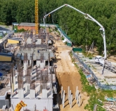 Ход строительства дома № 2, корпус 21 в ЖК Горизонт -