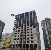 Ход строительства дома Позиция 10 в ЖК Яблоневые сады -