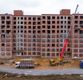 Ход строительства дома 1а в ЖК Семейный квартал Флагман (Наши Баташи-5) -