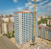 Ход строительства дома 1 в ЖК 4 Ленина -