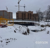 Ход строительства дома 6/2 в ЖК По ул. 80-летия Победы -