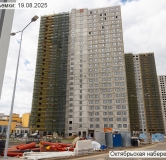 Ход строительства дома корпус 2.3 в ЖК Октябрьская Набережная -