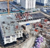 Ход строительства дома 10, корпус 3 в ЖК Остров-сад -