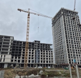 Ход строительства дома 1 в ЖК Речной квартал -