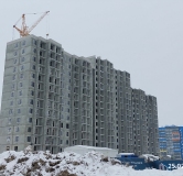 Ход строительства дома 75 в ЖК Радужные дворы -