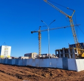 Ход строительства дома 15 в ЖК Богатыри -
