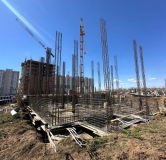 Ход строительства дома 2 в ЖК Аллея Парк -