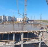 Ход строительства дома № 4 в ЖК В мкр. Новалэнд -