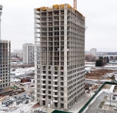 Ход строительства дома № 117, корпус 12 (4А) в ЖК Фатера -