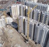 Ход строительства дома № 6 в ЖК Иннoкeнтьeвcкий -