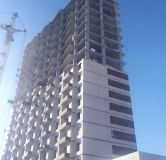 Ход строительства дома № 21 в ЖД Семилуки Сити -