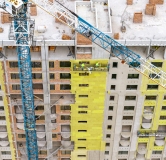 Ход строительства дома секция 1, 1.1, 1.2 в ЖК Пульсар -