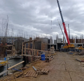 Ход строительства дома Литер 2 кв. 8.1 в ЖК Усадьба Гостагаевская -