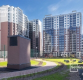 Ход строительства дома корпус 2 в ЖК Чистое небо -