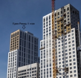 Ход строительства дома CITY №1 в ЖК Green River (Грин Ривер) -