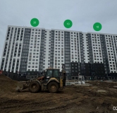 Ход строительства дома 17, секция 18, 19 в ЖК Авиатоr -