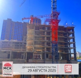 Ход строительства дома Литер 3 в ЖК Four Premiers (Фор Премьерс) -