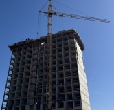 Ход строительства дома 10 к1 (ГП-1) в ЖК Парфеновская горка -