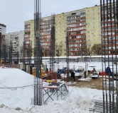 Ход строительства дома 24 в ЖК Дом Учителя на Парковом -