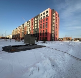 Ход строительства дома 28, 2 этап в ЖК Фламинго -