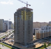 Ход строительства дома № 9/3 в ЖК Уездные кварталы -
