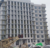 Ход строительства дома 1 в ЖК Ривер Парк -