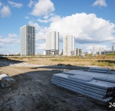 Ход строительства дома 117, корпус 9 (ГП-1) в ЖК Фатера -